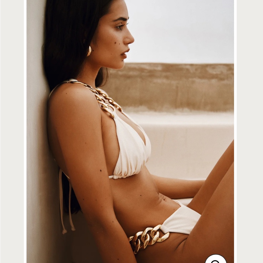 SAME Gold Chain Bikini - Never been worn!